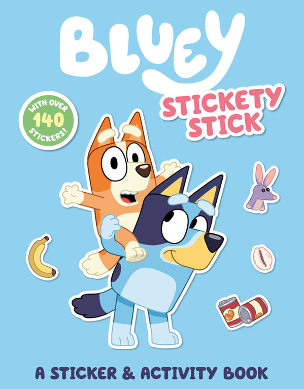 Bluey: Stickety Stick: A Sticker & Activity Book - Édition anglaise