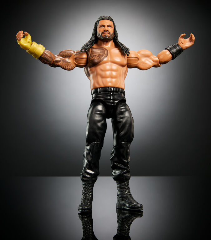 WWE WrestleMania Roman Reigns Action Figure, 6-inch Collectible