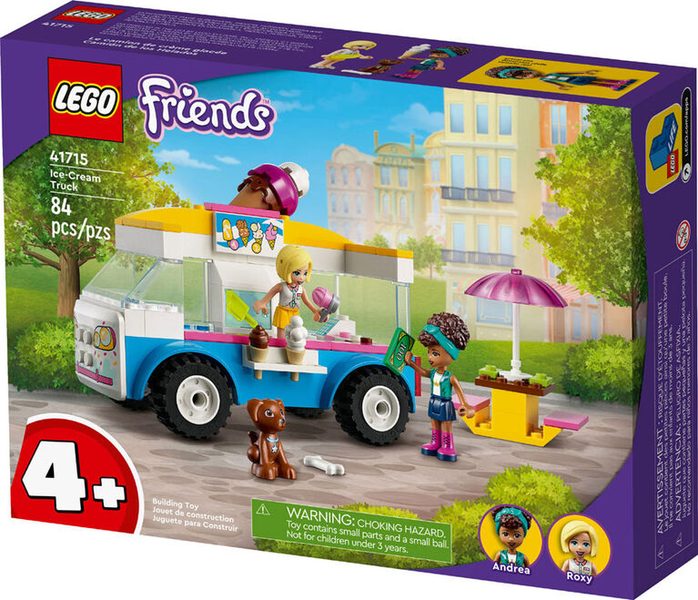 LEGO Friends Le camion de crème glacée 41715 Ensemble de construction (84 pièces)