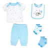 Tendertyme 5 Piece Box Set: Blue elephant 0-3M