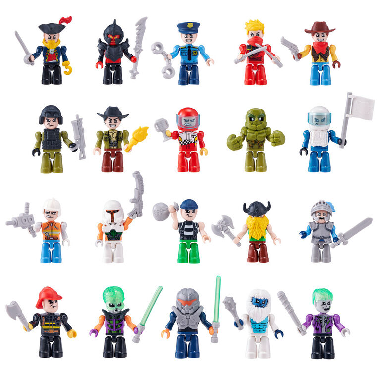 MAX Build More Mini Figure Set (15 Figures) by ZURU