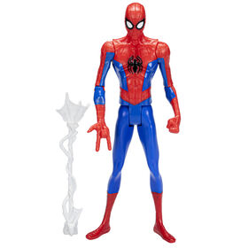Marvel Spider-Man: Across the Spider-Verse Spider-Man Toy, 6-Inch-Scale Action Figure with Web Accessory, Marvel Toys for Kids Ages 4 and Up