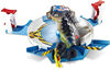 Hot Wheels Monster Trucks Mecha Shark Face-off Playset - English Edition