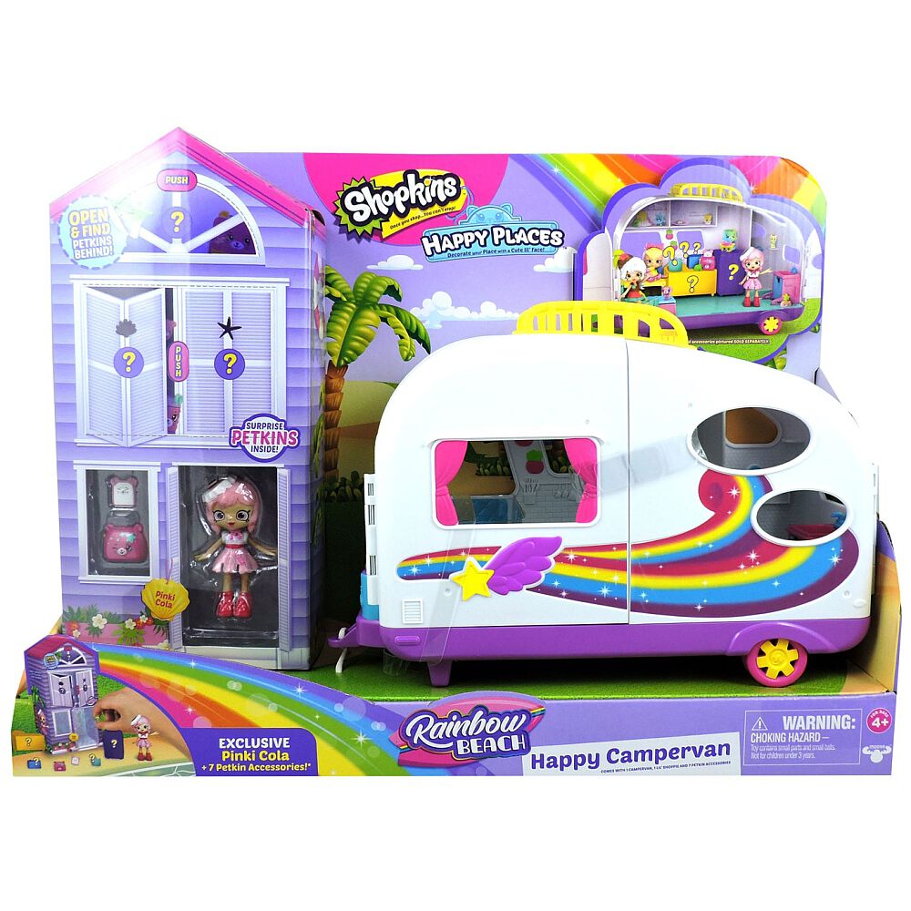 shopkins car and caravan