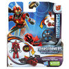 Transformers Toys EarthSpark 1-Step Flip Changer Terran Twitch, 4 Inch Action Figure