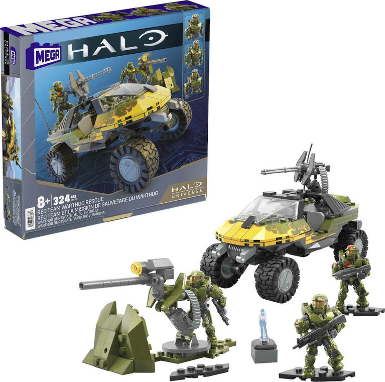 Mega Halo Red Team Warthog Rescue