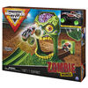 Monster Jam, Official Zombie Madness Playset Featuring Exclusive 1:64 Scale Die-Cast Zombie Monster Truck
