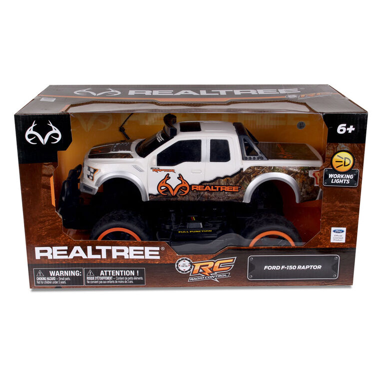 NKOK 14" Realtree RC Ford F-150 Raptor Black