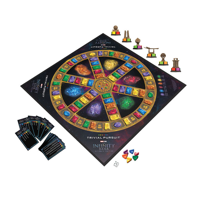 USAopoly TRIVIAL PURSUIT: Marvel Cinematic Universe Ultimate Edition - English Edition