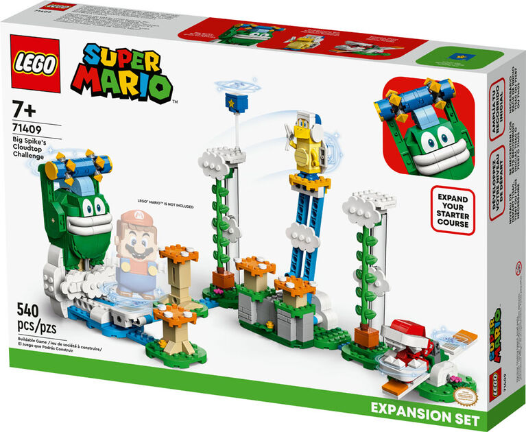 LEGO Super Mario Ensemble d'extension Le défi du nuage de Spike géant 71409 (540 pièces)