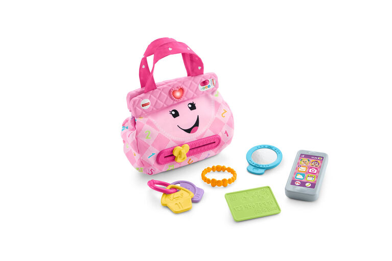 Fisher-Price Rires et Éveil - Mon sac à main intelligent - Édition anglaise