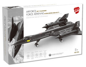 Dragon Blok -  Force Aerienne: Avion-Espion Noir SR71 - Notre exclusivité