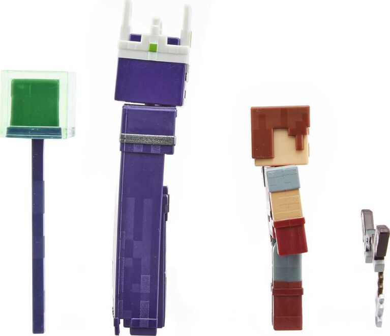 Minecraft Dungeons Nameless One and Hal Figures