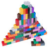 Strictly Briks - Big Briks - 84 Pieces - 12 Rainbow Colours