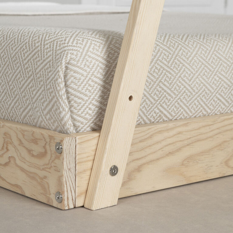 Sweedi Toddler Toddler Bed Natural Wood