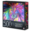 500-Piece Jigsaw Puzzle with Foil Accents, Dog Paint