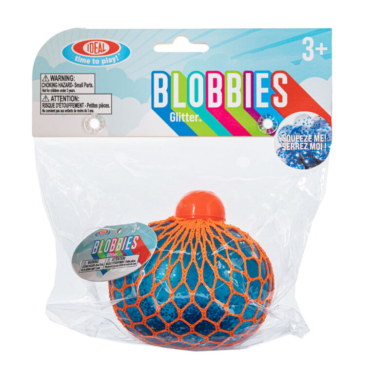 ALEX - Blobbies Glitter Blue Orange