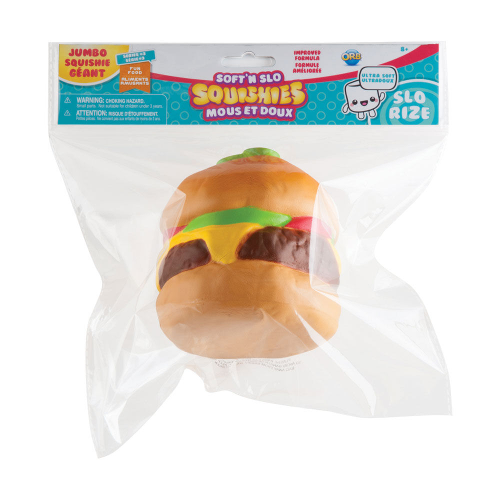 Jumbo shop hamburger squishy
