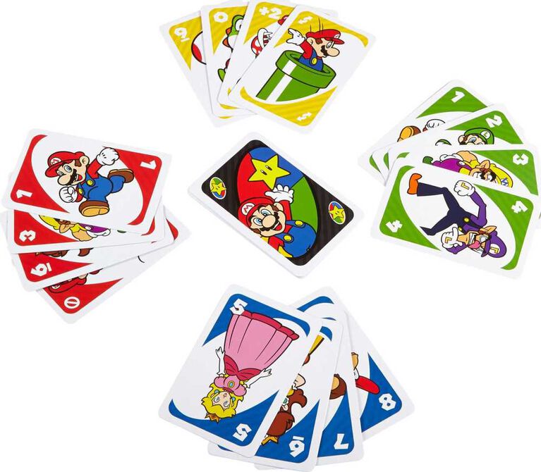 UNO Super Mario Card Game