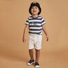 RISE Little Earthling little styler graphic tee dark blue