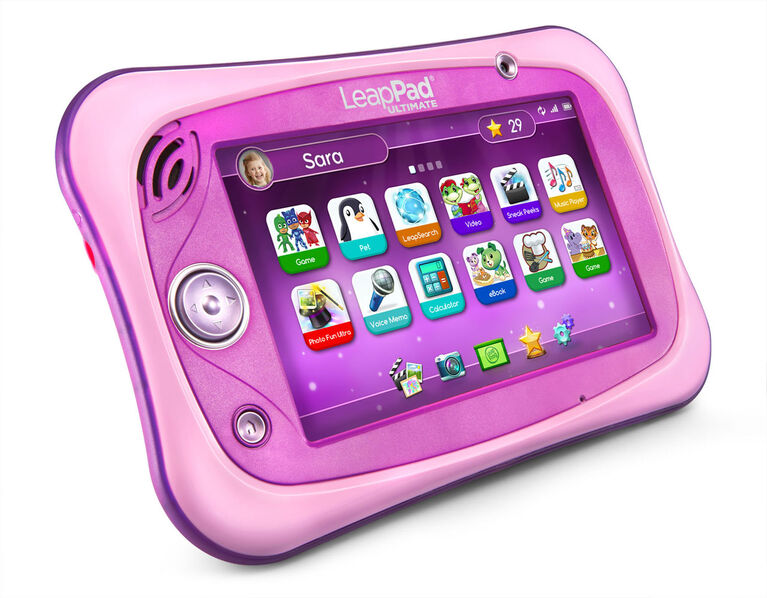 LeapFrog LeapPad Ultimate Ready for School Tablet - Pink - English Edition