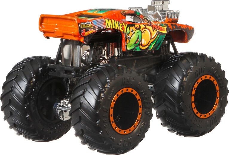 Camions Dinosaures ​Jurassic World Monster Trucks Hot Wheels, jouet à l'échelle 1:64