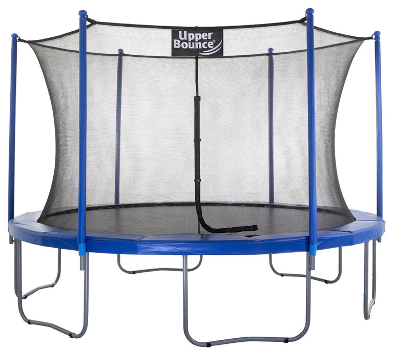 Upper Bounce 12 FT Trampoline & Enclosure Set équipé de la nouvelle fonction " EASY ASSEMBLE "