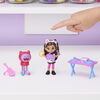 DreamWorks, Gabby's Dollhouse, Coffret Kitty Karaoke avec 2 figurines jouets, 2 accessoires, boîte surprise et meuble