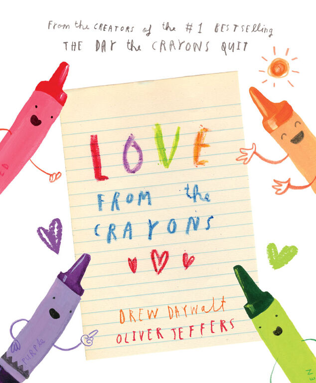 Love from the Crayons - Édition anglaise