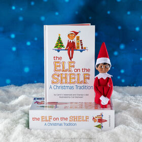 Elf On The Shelf -  Une tradition de Noël - garçon foncé