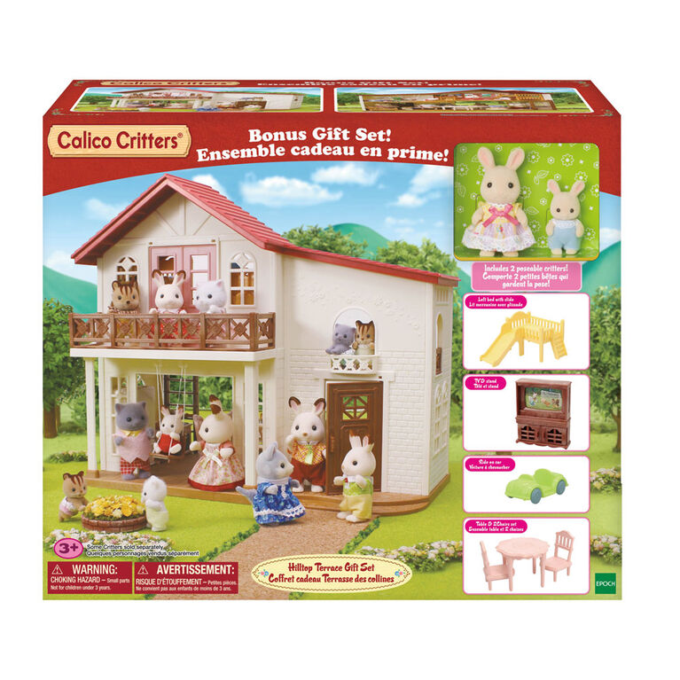 Calico Critters Hilltop Terrace Gift Set