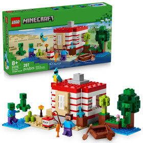 LEGO Minecraft The TNT Jungle House Toy for Boys and Girls Ages 8+ - Building Set for Kids - 21275