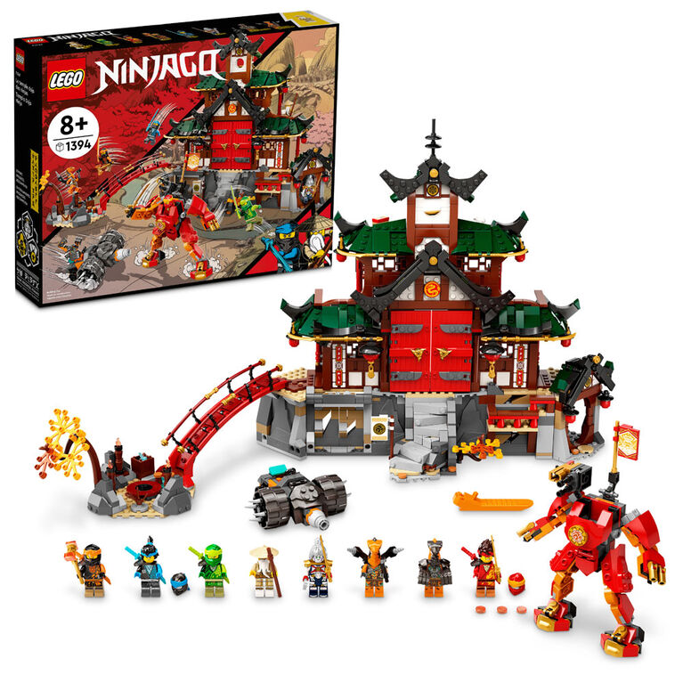 LEGO NINJAGO Ninja Dojo Temple 71767 Building Kit (1,394 Pieces)