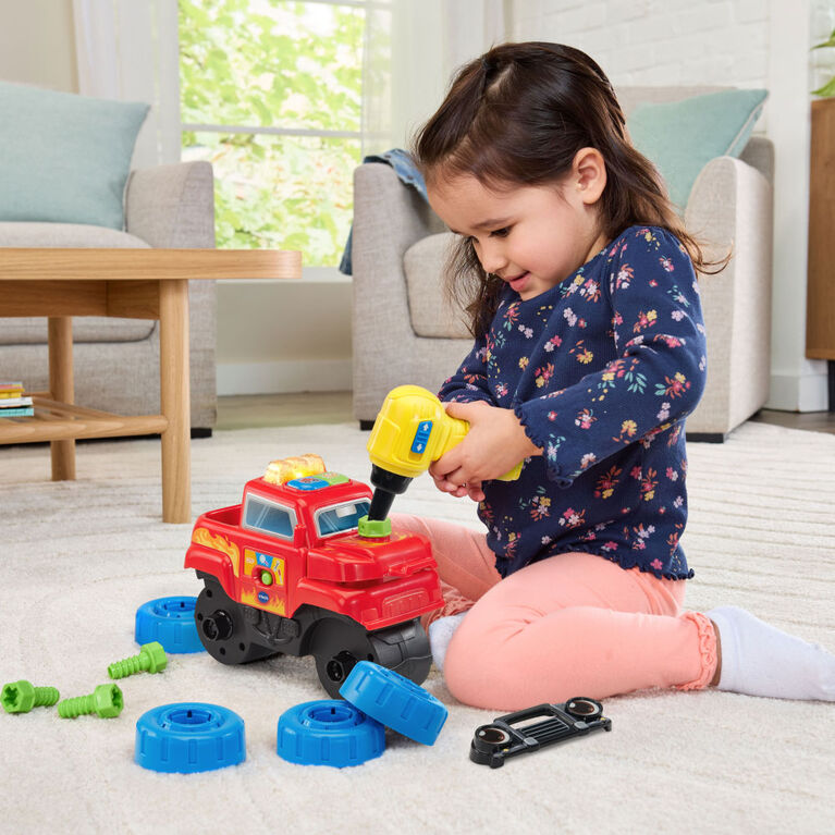 VTech Drill & Learn Motorized Monster Truck - English Edition