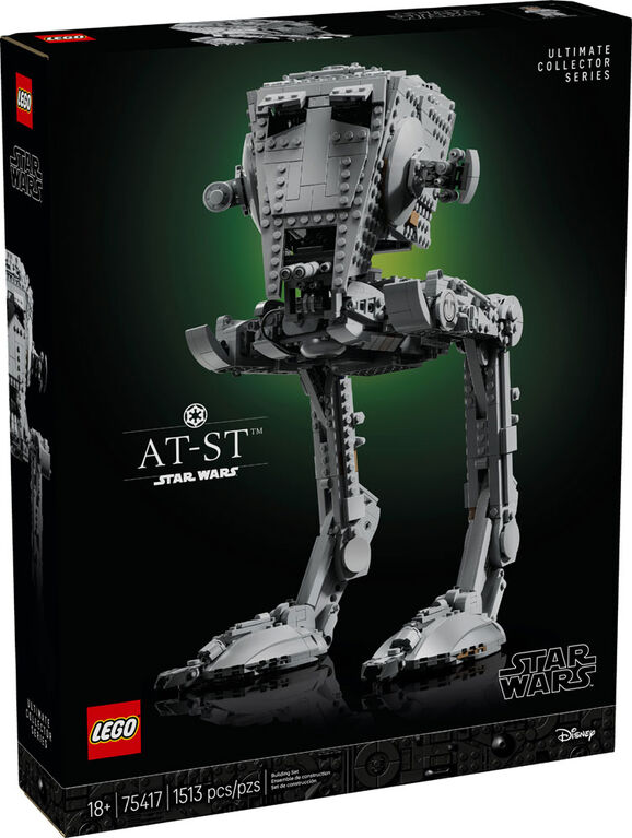 LEGO Star Wars AT-ST Walker Building Set - Collectible Blocks for Men & Women, Ages 18+ - 75417