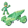 Pyjamasques, jouet préscolaire Reptilo-Mobile, voiture de Gluglu avec figurine Gluglu