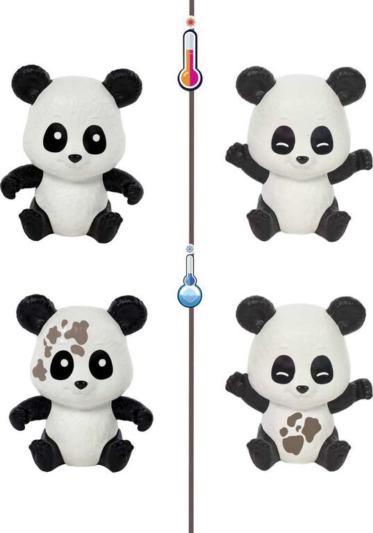 Barbie Panda Care and Rescue Playset with Doll and 20+ Accessories, Plus Color Change Feature