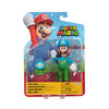 Super Mario 4 Inch Figure - Ice Luigi with Ice Flower