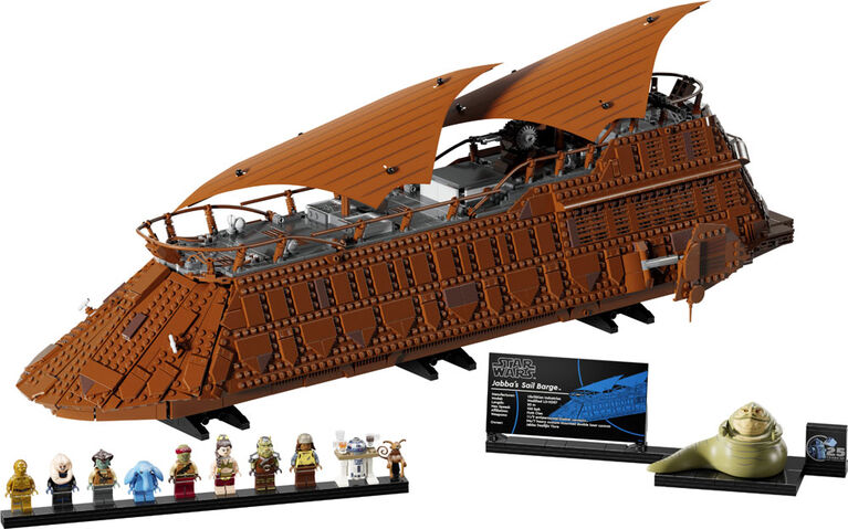 LEGO Star Wars: Return of the Jedi Jabba's Sail Barge Building Set for Adults - Star Wars Collectible Set - 75397