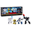 Transformers Age of the Primes Autobots contre Decepticons, pack de 4 figurines
