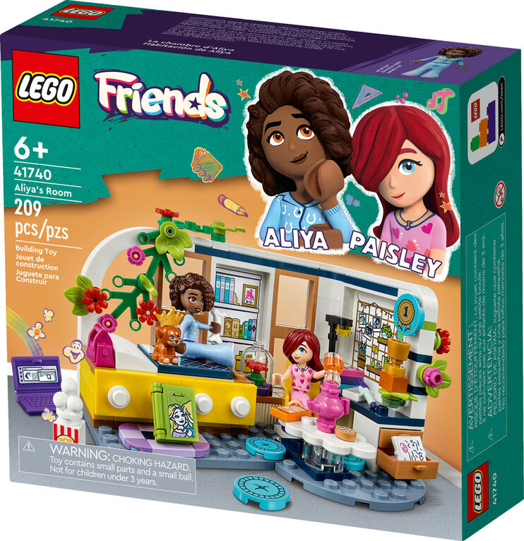 LEGO Friends Aliya's Room 41740 Building Toy Set (209 Pieces)