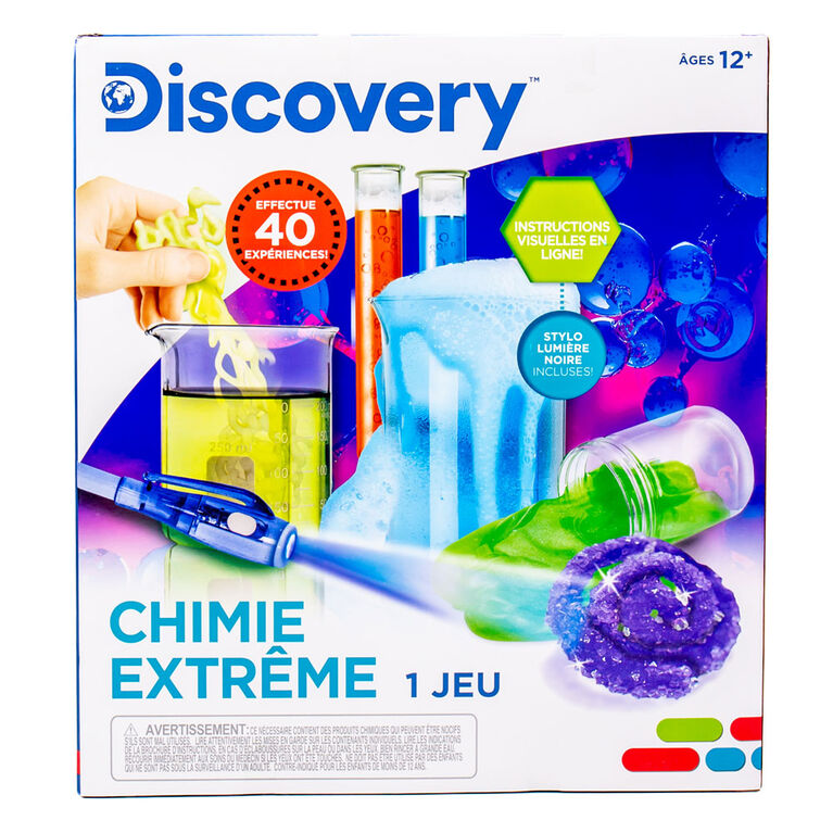Discovery Chimie Extrême Jeu