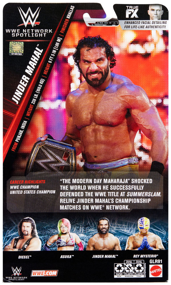WWE Network Spotlight Jinder Mahal Elite Collection Action Figure