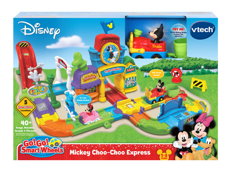 VTech Go! Go! Smart Wheels® - Disney Mickey Choo-Choo Express - Édition anglaise