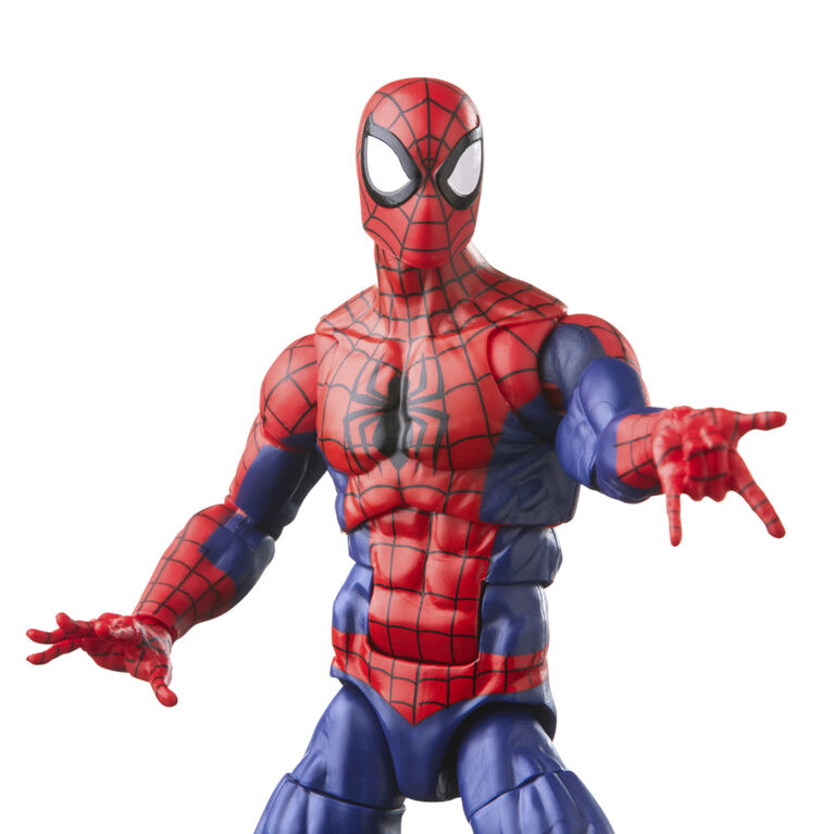 Marvel Legends Series Spider-Man 6-inch Spider-Man and Marvel's Spinneret Action Figure 2-Pack, Includes 10 Accessories