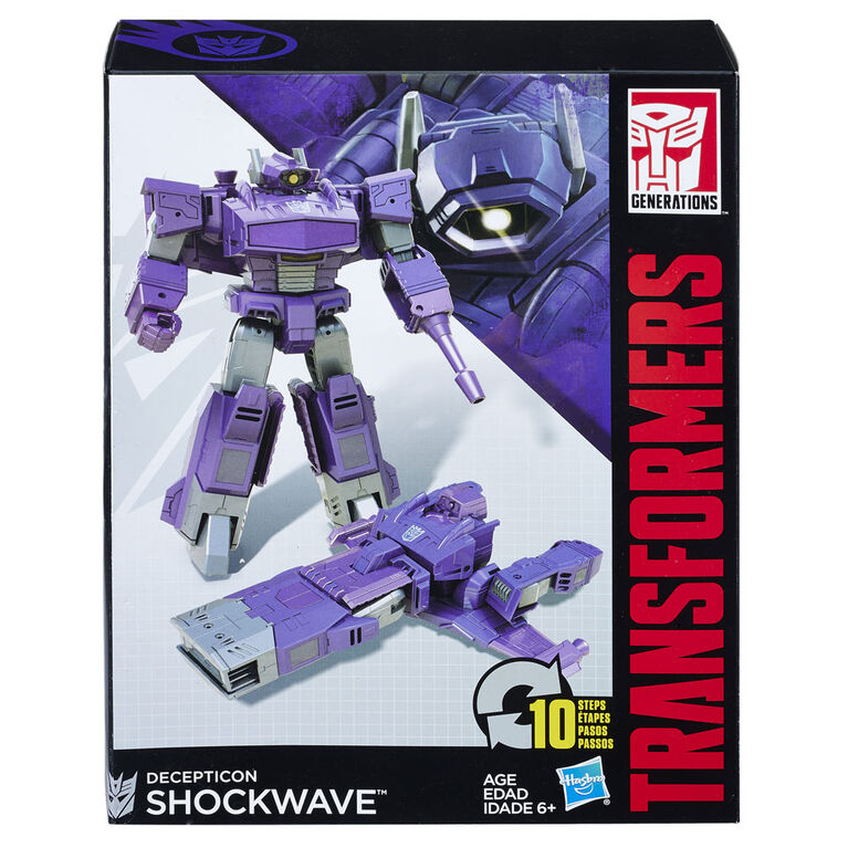 Transformers: Cyber Battalion Series Decepticon Shockwave