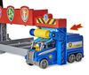 PAW Patrol, Big Truck Pups, Truck Stop HQ, Coffret de jeu transformable de 91,4 cm, figurines articulées, petites voitures, effets sonores et lumineux