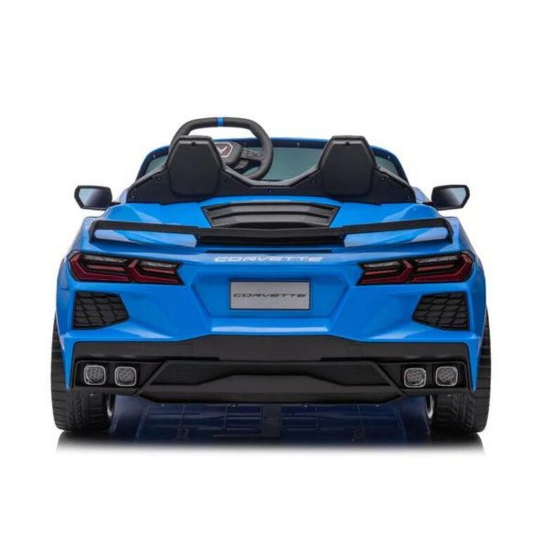 KidsVip 24V Licensed Corvette C8 W/RC- Blue