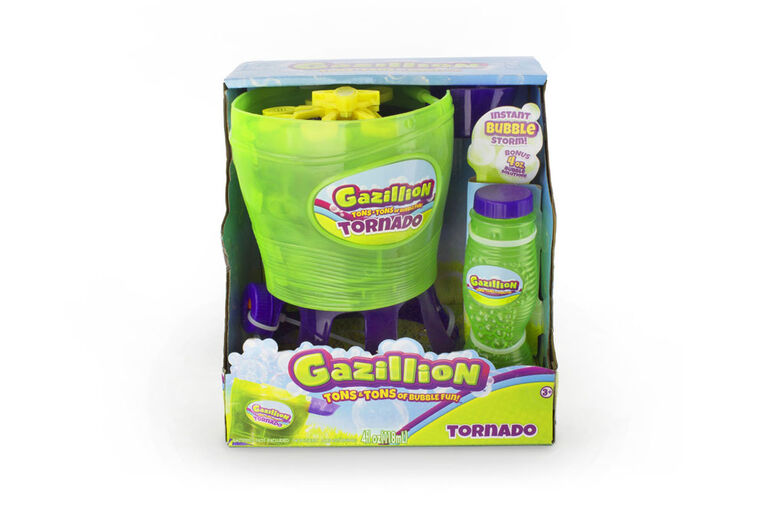 Machine &agrave; bulles Tornado Gazillion - Violet/Vert