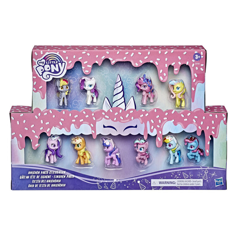 My Little Pony Dolls Rainbow Celebration, 6 Pony